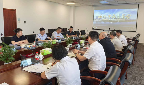 沈陽仲裁委員會辦公室主任邱立民一行來集團座談調(diào)研